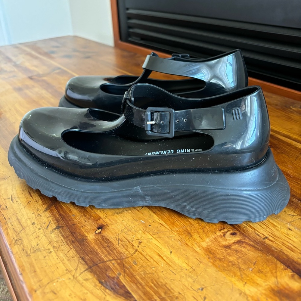 Melissa+Opening Ceremony jelly Mary Janes shoes sandals size 10